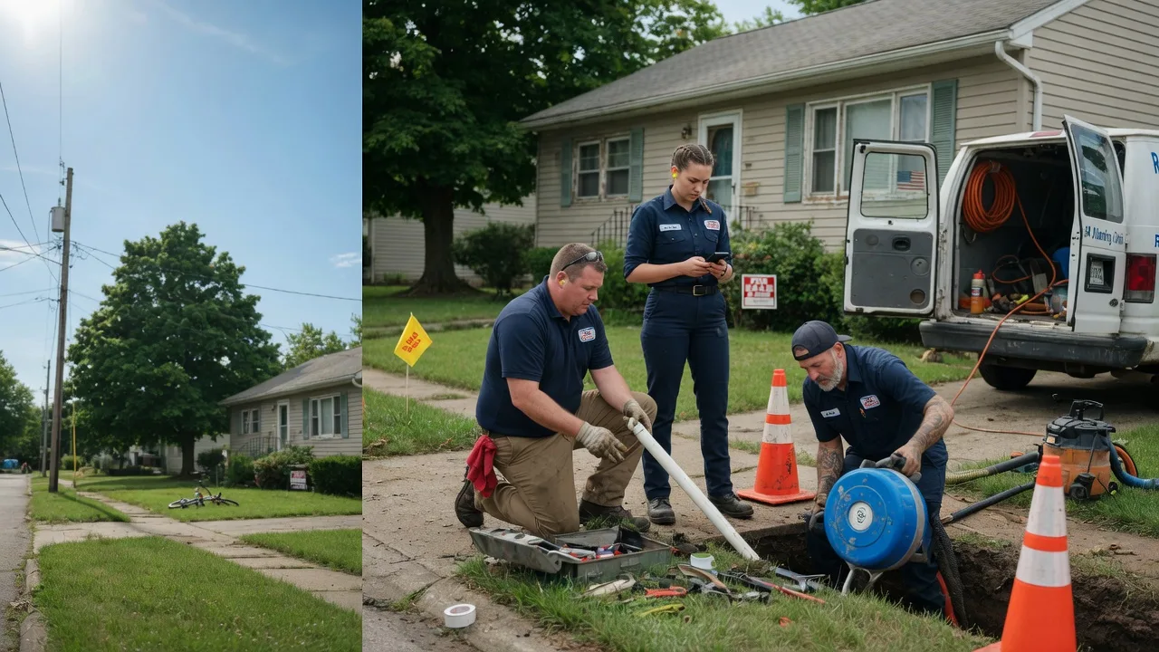 Sewer Line Repair in Connersville, IN near me